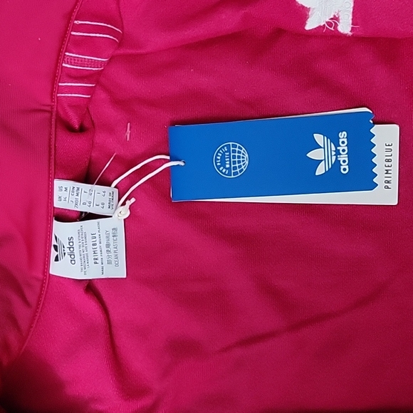NEW Adidas pink Classic Bold Pink Track Jacket - Picture 6 of 7